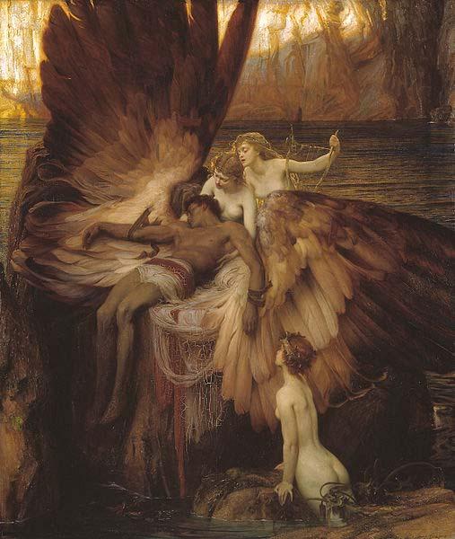 Herbert James Draper The Lament for Icarus